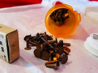 RIVET TOOL, RIVETS AND PUNCHES,