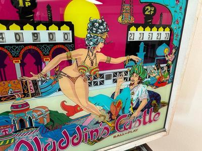 1975 “ALADDIN’S CASTLE” PINBALL MACHINE BY BALLY