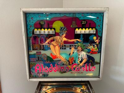 1975 “ALADDIN’S CASTLE” PINBALL MACHINE BY BALLY