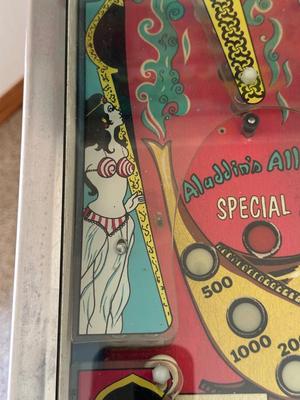 1975 “ALADDIN’S CASTLE” PINBALL MACHINE BY BALLY
