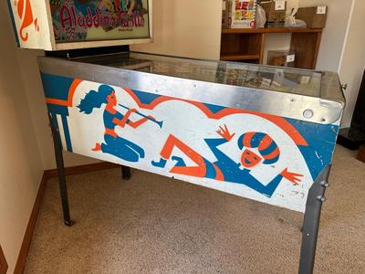 1975 “ALADDIN’S CASTLE” PINBALL MACHINE BY BALLY