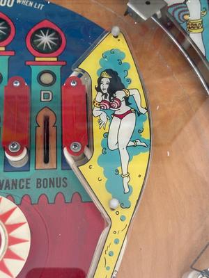 1975 “ALADDIN’S CASTLE” PINBALL MACHINE BY BALLY