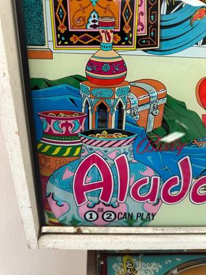 1975 “ALADDIN’S CASTLE” PINBALL MACHINE BY BALLY