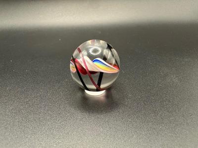 RAINBOW RIBBON SWIRL CORE MARBLE