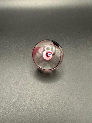 RAINBOW RIBBON SWIRL CORE MARBLE