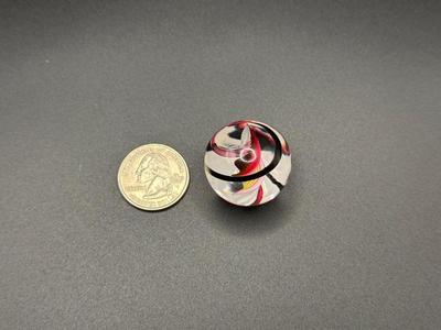 RAINBOW RIBBON SWIRL CORE MARBLE