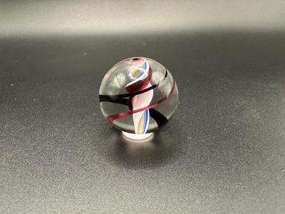 RAINBOW RIBBON SWIRL CORE MARBLE