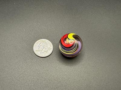 DIVIDED RAINBOW SWIRL CORE MARBLE