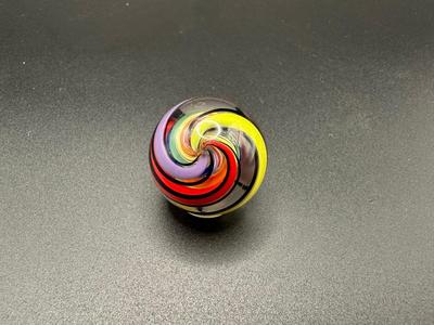 DIVIDED RAINBOW SWIRL CORE MARBLE