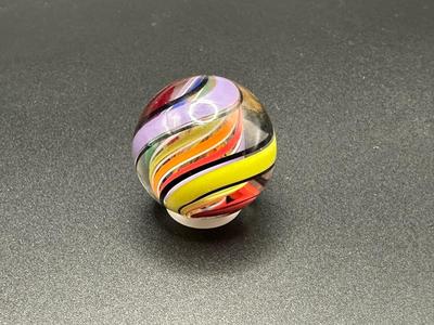 DIVIDED RAINBOW SWIRL CORE MARBLE