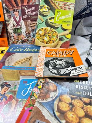 Sale Photo Thumbnail #251: Culinary arts cook books soft bound great lot for the chef or anyone interested in recipe develpoment and research. It is fun to look through the photos and illustrations.