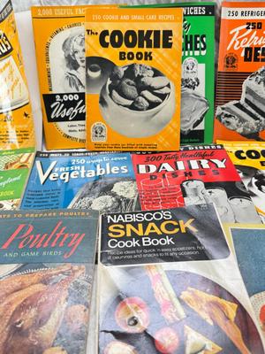 Sale Photo Thumbnail #254: Culinary arts cook books soft bound great lot for the chef or anyone interested in recipe develpoment and research. It is fun to look through the photos and illustrations.