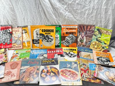 Sale Photo Thumbnail #250: Culinary arts cook books soft bound great lot for the chef or anyone interested in recipe develpoment and research. It is fun to look through the photos and illustrations.