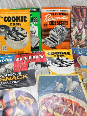 Sale Photo Thumbnail #253: Culinary arts cook books soft bound great lot for the chef or anyone interested in recipe develpoment and research. It is fun to look through the photos and illustrations.