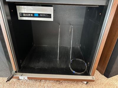 VINTAGE PIONEER COMPONENT HOME STEREO SYSTEM - BLUE LINE SERIES - WITH MATCHING AUDIO CABINET