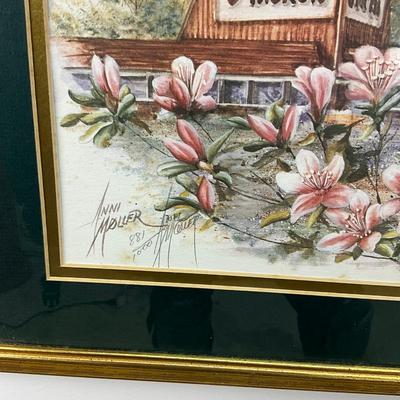 925 Set Of Three Signed Anni Moller Prints