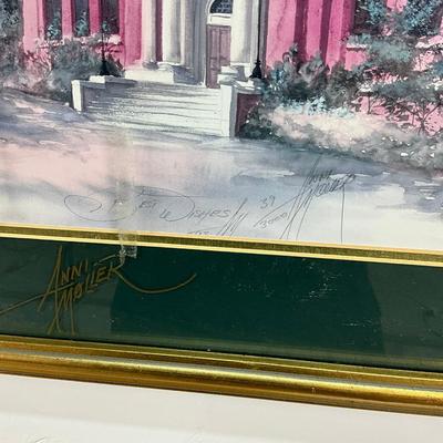 925 Set Of Three Signed Anni Moller Prints