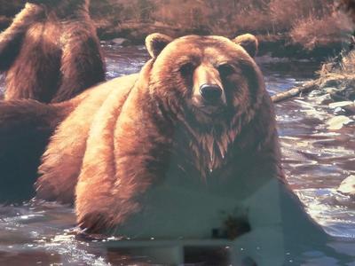 PACO YOUNG “THE BATHERS” PICTURE IN A BEAUTIFUL FRAME