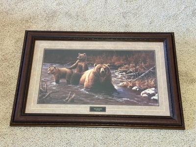 PACO YOUNG “THE BATHERS” PICTURE IN A BEAUTIFUL FRAME