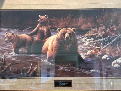 PACO YOUNG “THE BATHERS” PICTURE IN A BEAUTIFUL FRAME