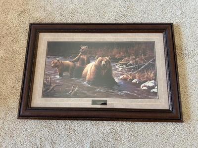 PACO YOUNG “THE BATHERS” PICTURE IN A BEAUTIFUL FRAME