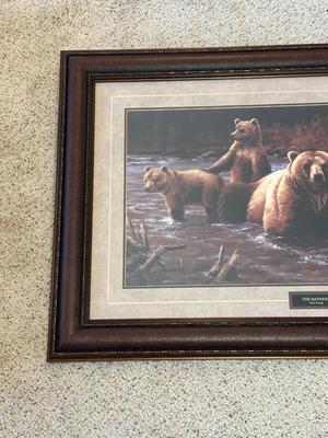 PACO YOUNG “THE BATHERS” PICTURE IN A BEAUTIFUL FRAME