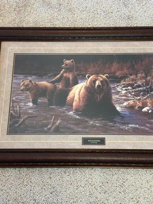 PACO YOUNG “THE BATHERS” PICTURE IN A BEAUTIFUL FRAME