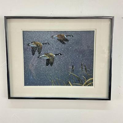 926 Signed Elizabeth Rhine Ruhl Framed Lithograph