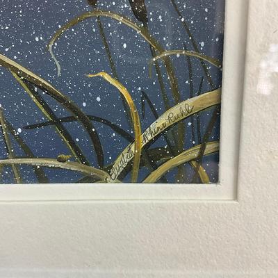 926 Signed Elizabeth Rhine Ruhl Framed Lithograph