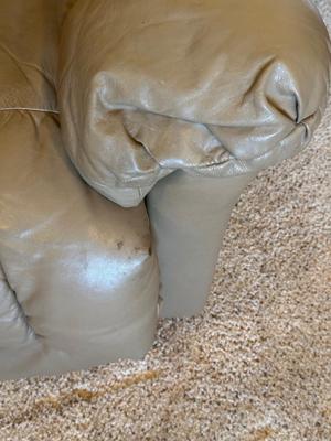 LEATHER ROCKER RECLINER