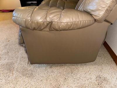 LEATHER ROCKER RECLINER