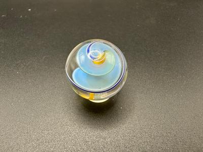 MULTICOLORED HELTER SKELTER SWIRL MARBLE