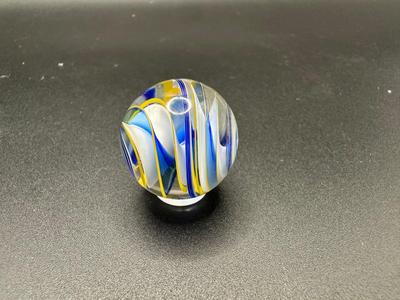 MULTICOLORED HELTER SKELTER SWIRL MARBLE