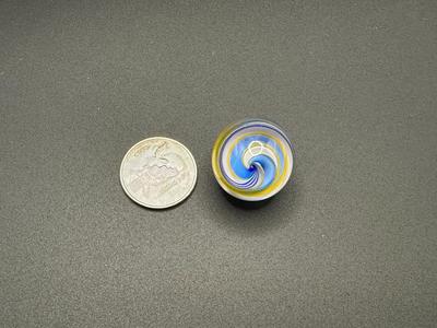 MULTICOLORED HELTER SKELTER SWIRL MARBLE