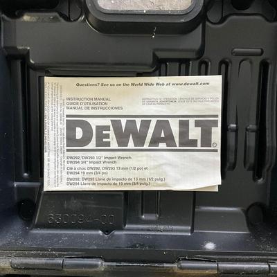 947 DeWault 1/2" Impact Wrench Model DW292