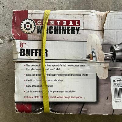 948 Central Machinery 6" Buffer New In Box