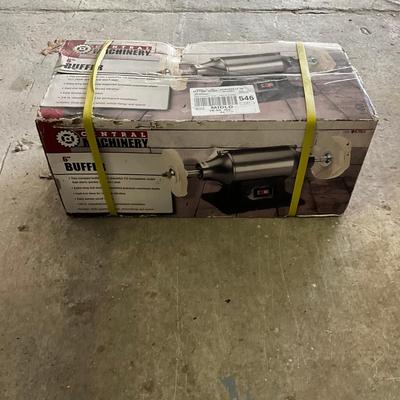 948 Central Machinery 6" Buffer New In Box