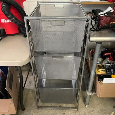 1020 Elfa Mesh Storage Organizer