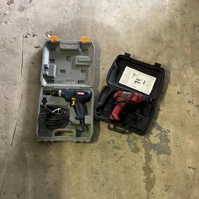 1023 Ryobi And Skil Corded Drills