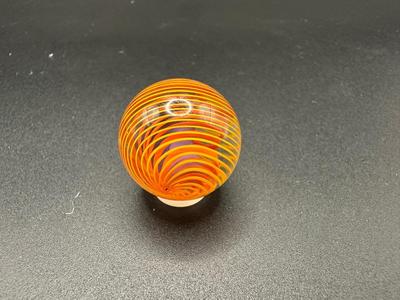 MULTICOLORED DIVIDED RIBBON SWIRL MARBLE