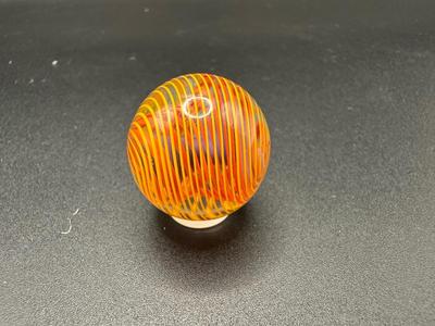 MULTICOLORED DIVIDED RIBBON SWIRL MARBLE