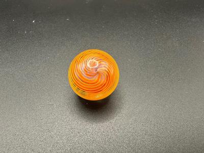 MULTICOLORED DIVIDED RIBBON SWIRL MARBLE