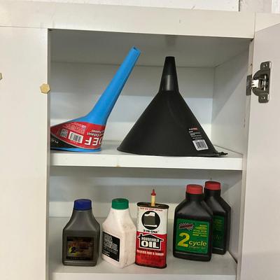 1036 Assortment Of Oils, Grease And Auto Lubricants