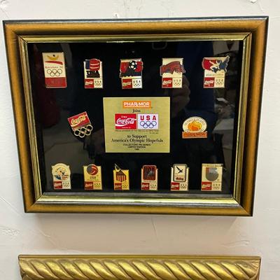 1039 Limited Edition 19922 Olympic Collector's Pin Series And Atlanta 1996 Summer Games Pin