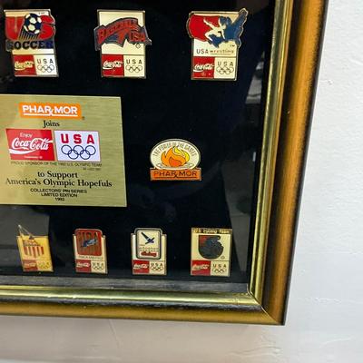 1039 Limited Edition 19922 Olympic Collector's Pin Series And Atlanta 1996 Summer Games Pin
