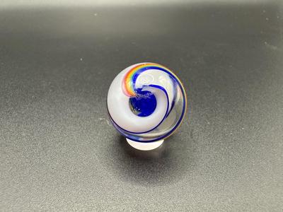 MULTICOLORED RAINBOW SWIRL MARBLE