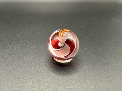 BEAUTIFUL MULTICOLORED RIBBON CORE MARBLE