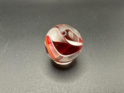 BEAUTIFUL MULTICOLORED RIBBON CORE MARBLE