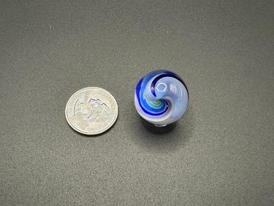 RADIANT RAINBOW COLORED SWIRL MARBLE