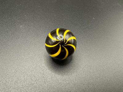 BUBBLEBEE STYLED MARBLE AND PEPPERMINT STYLED MARBLE